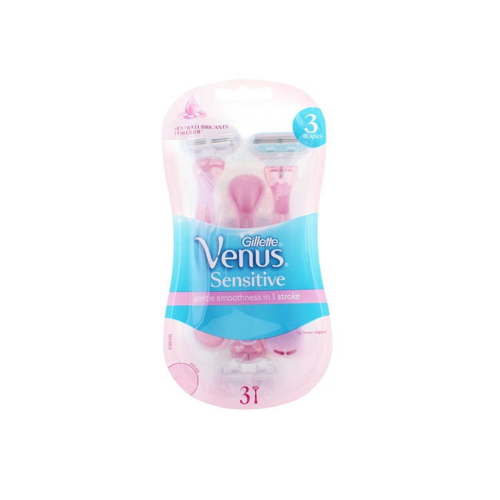 Venus Disposable Razors X 3 Sensitive Skins Gillette