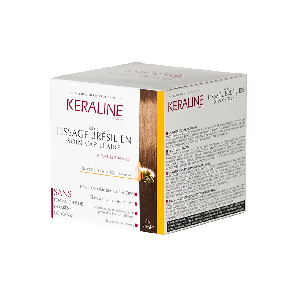 Keraline Brazilian Hair Straigthening Kit