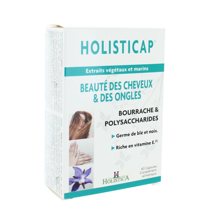 Holisticap Hair And Nails 60 Capsules Holistica