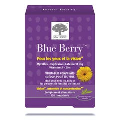 New Nordic Blue Berry Eye And Vision 120 Tablets