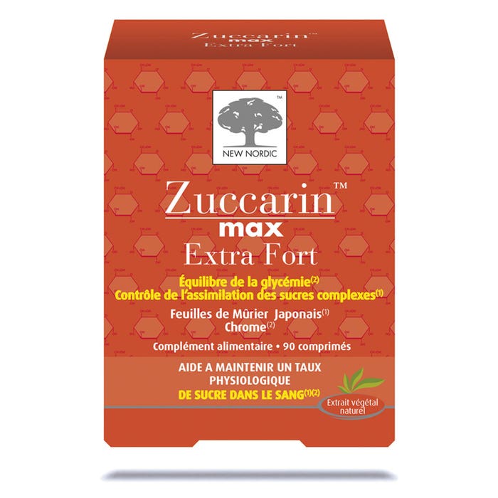 Zuccarin Max Extra Fort 90 Tablets New Nordic
