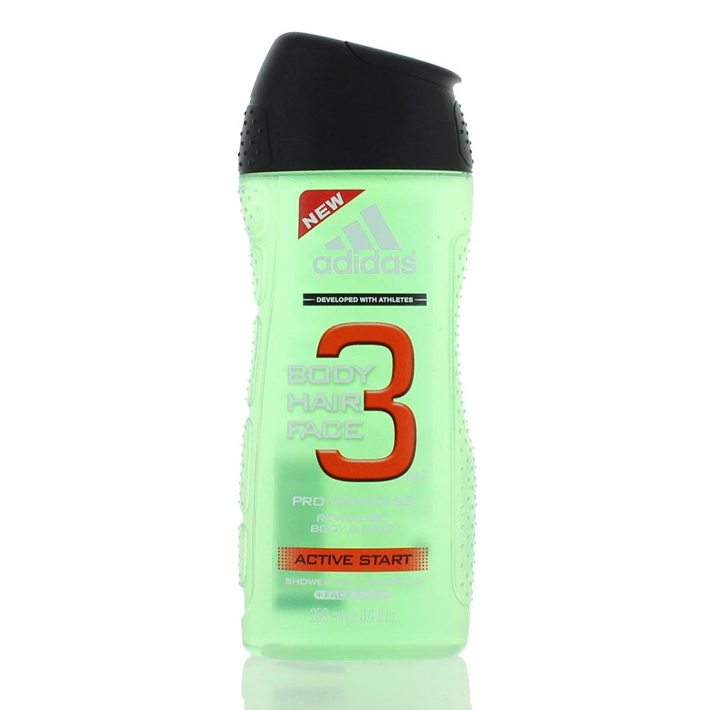 Adidas Shower Gel 3 In 1 Pro Vitamin B5 Active Start 250ml