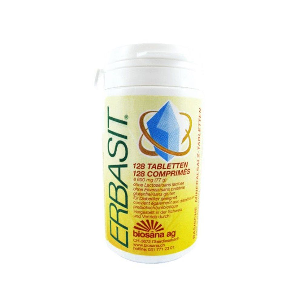 Biosana Erbasit Lactose Free X 128 Tablets - Easypara