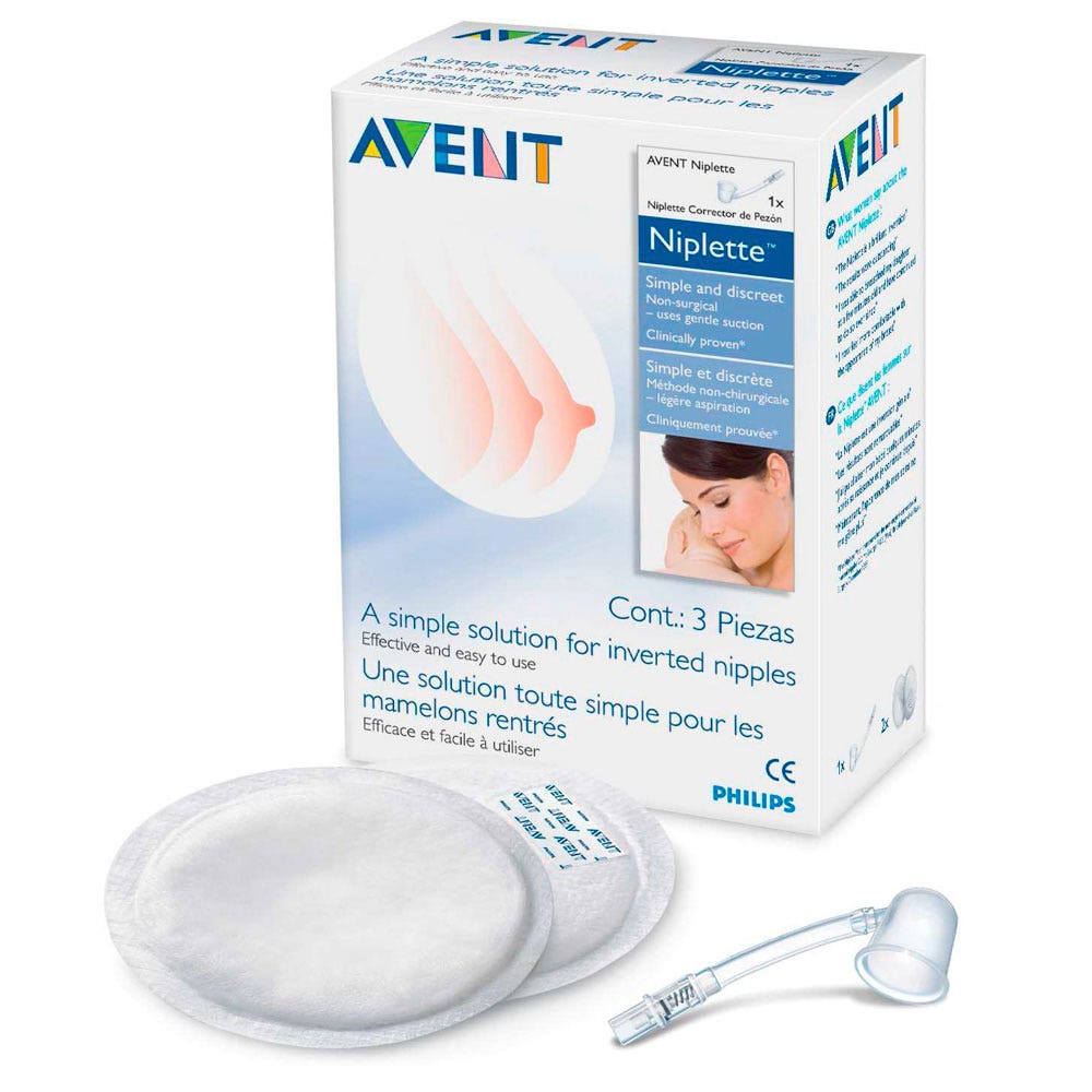Avent Flat And In Drawn Nipple Nursing Tip