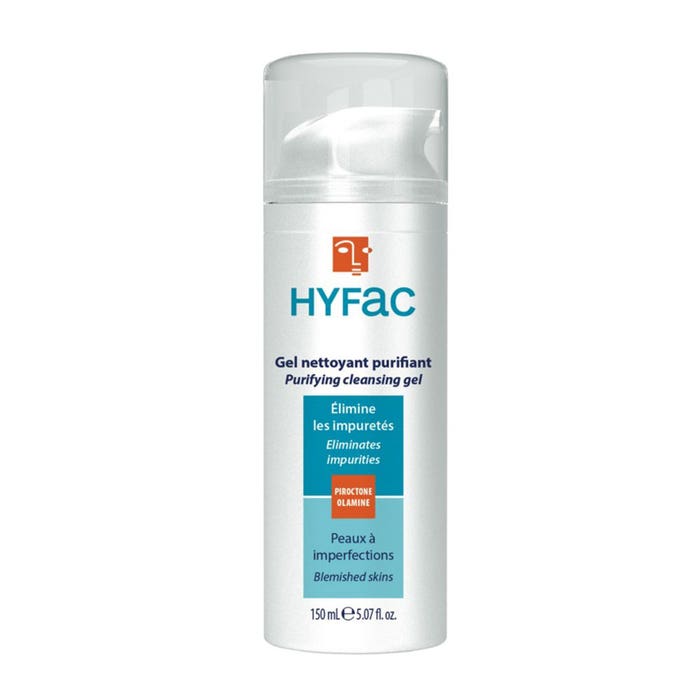 Dermatological Cleansing Gel Face And Body 150ml Hyfac