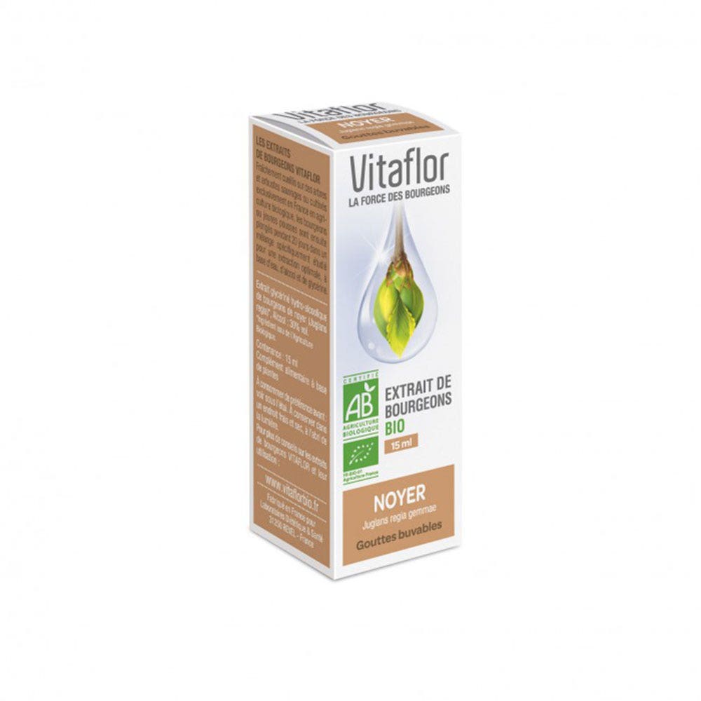 Vitaflor Organic Walnut Bud Extract 15ml