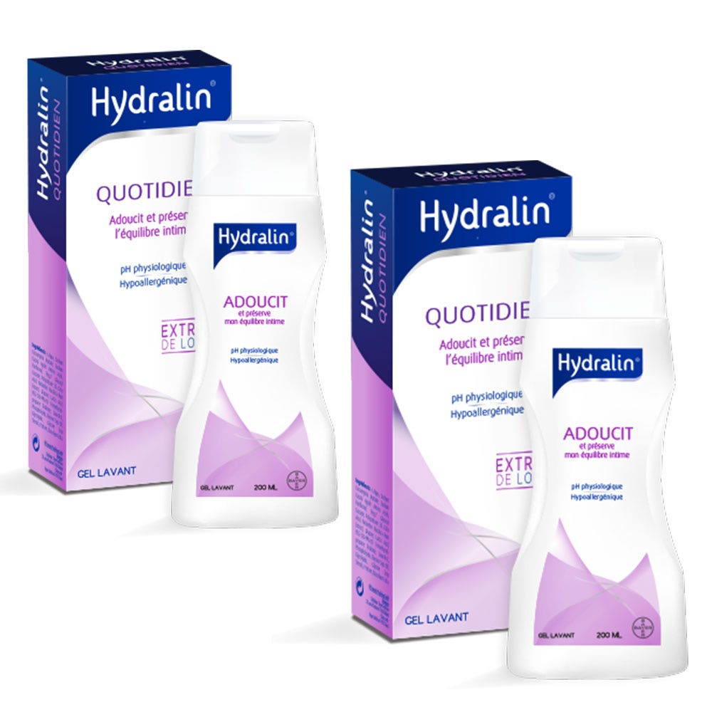 Hydralin Intimate Cleansing Gel 2 X 200 ml - Easypara