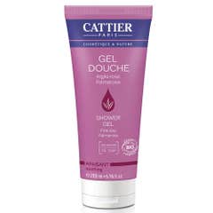Cattier Shower Gel Soothing Shower Gel Palmarosa Pink Clay 200ml