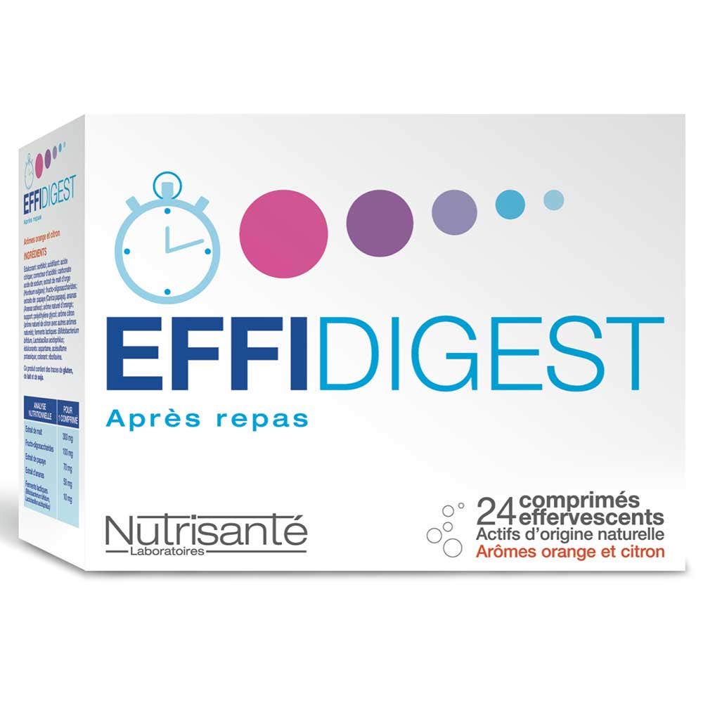 Nutrisante Effidigest 24 Effervescent Tablets