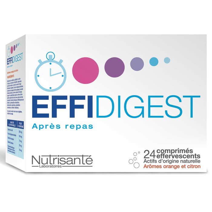Effidigest 24 Effervescent Tablets Nutrisante