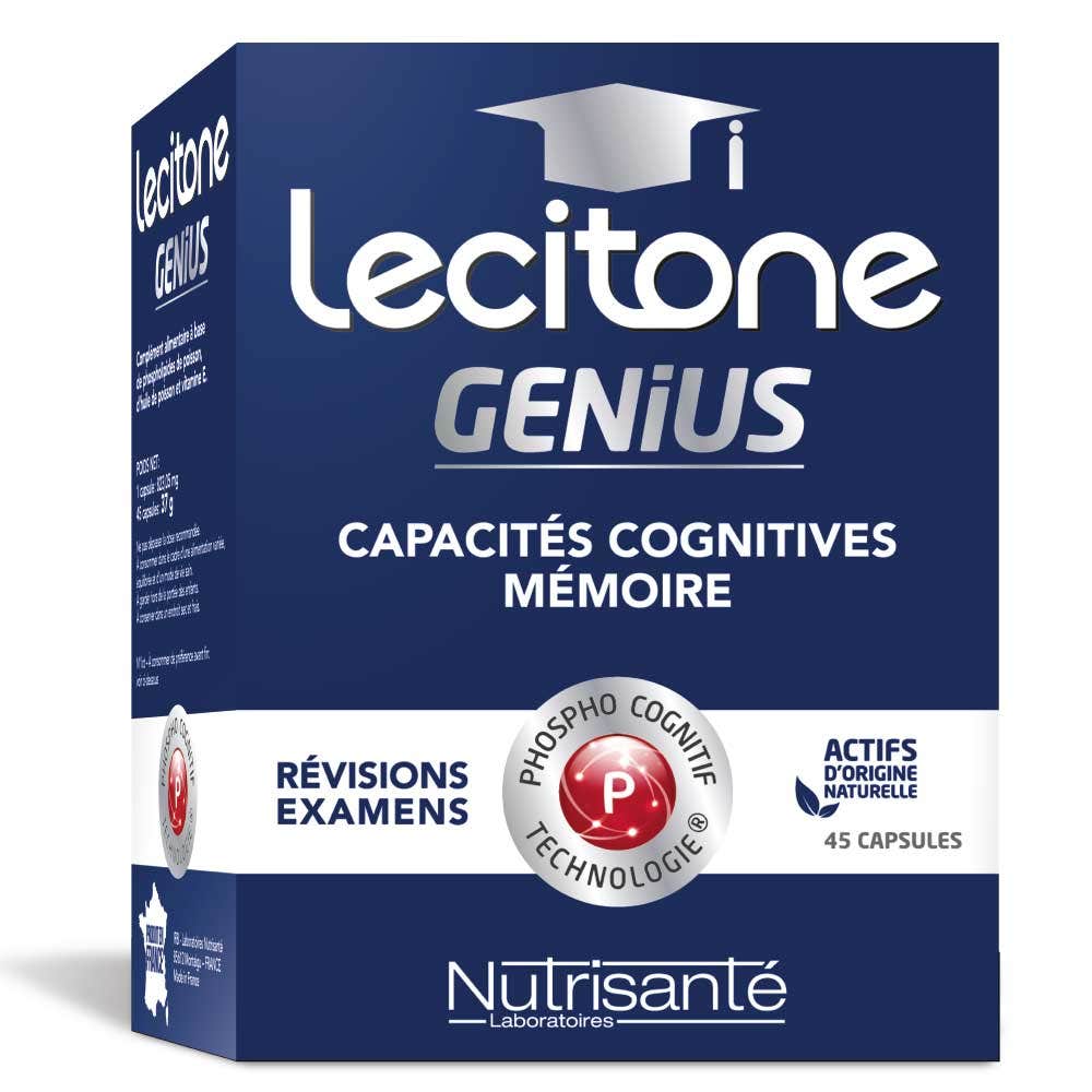 Lécitone Nutrisante Lecitone Genius 45 Capsules