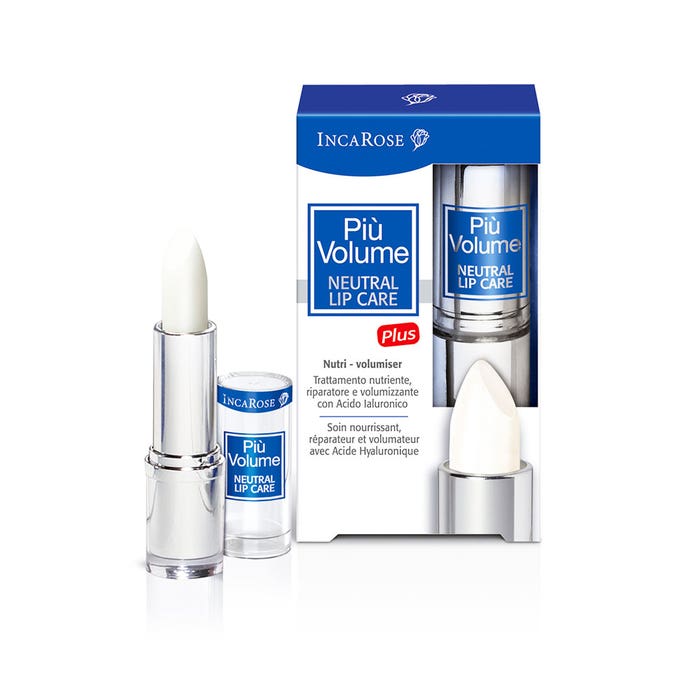 Piu Volume Plu Neutral Lipcare 4ml Extra Pure Hyaluronic Incarose