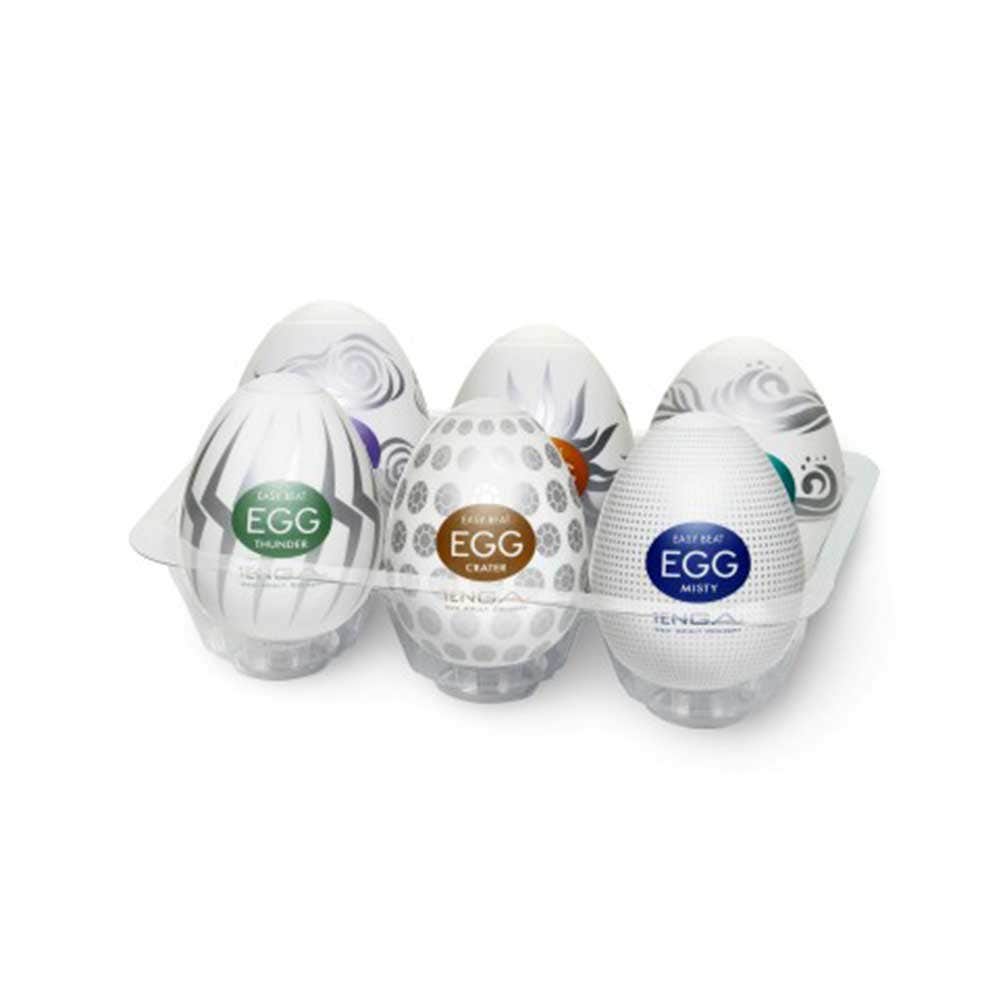 Tenga Egg Variety 2 - Disposable Male Masturbator Eggs Box Of 6