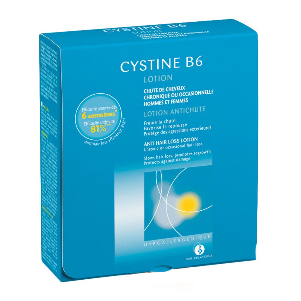 Biorga Bailleul Cystine B6 Anti Hair Loss Lotion 2x60ml