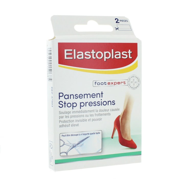 Foot Expert Stop Pressions 2 Strips 9x6.5cm x2 Elastoplast