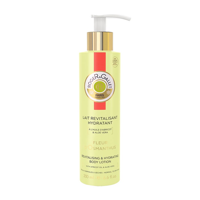 Revitalising And Hydrating Body Lotion Osmanthus Flower 200 ml Fleur D'Osmanthus Roger & Gallet