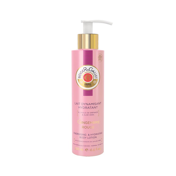 Energising And Hydrating Body Lotion Gingembre Rouge 200ml Roger & Gallet
