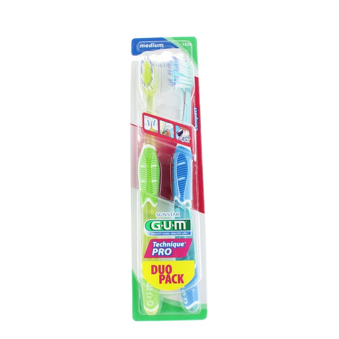 Technique Pro Medium Toothbrush 1528 X2 Gum