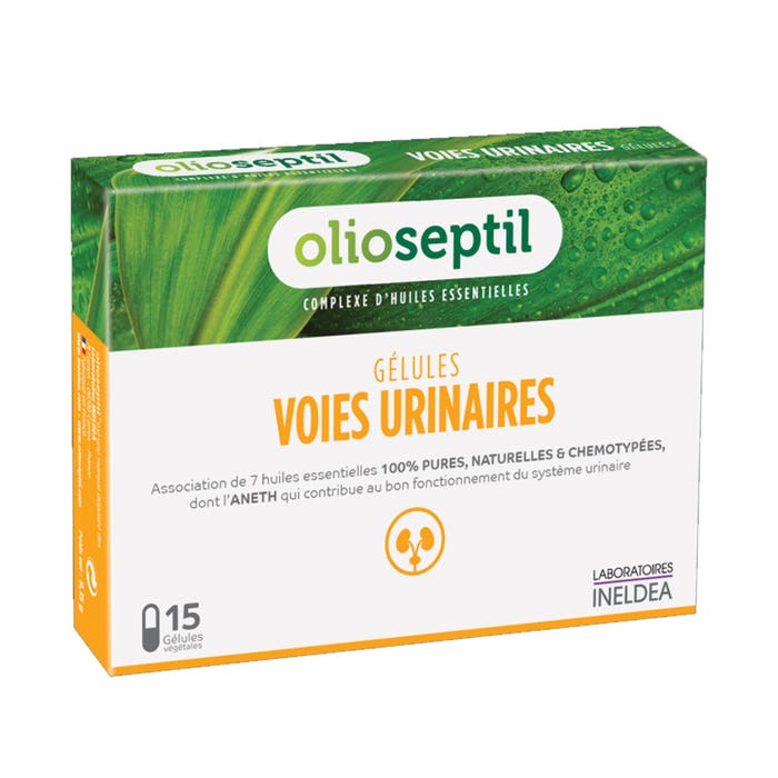 Olioseptil Urinary Tract 15 Vegetable Gelules