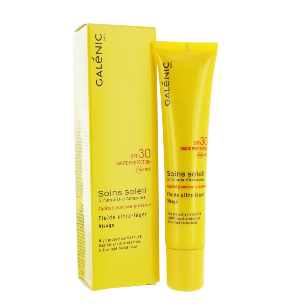 Galenic Sun Care Ultra Light Face Fluid Spf30 40ml