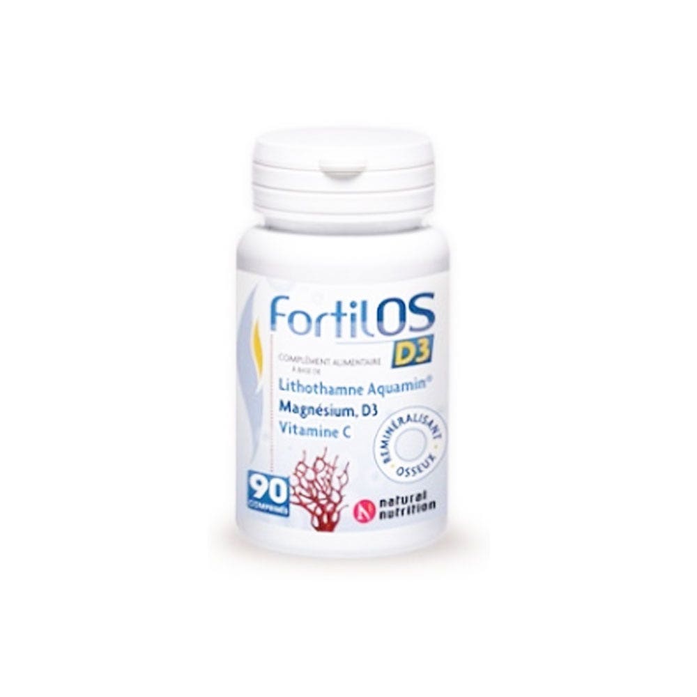 Natural Nutrition Fortilos D3 90 Comprimes