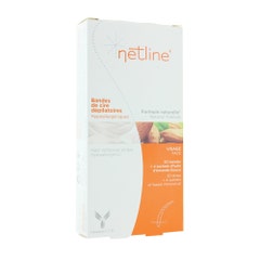 Netline 20 Cold Wax Strips For Face And Sensitive Skins