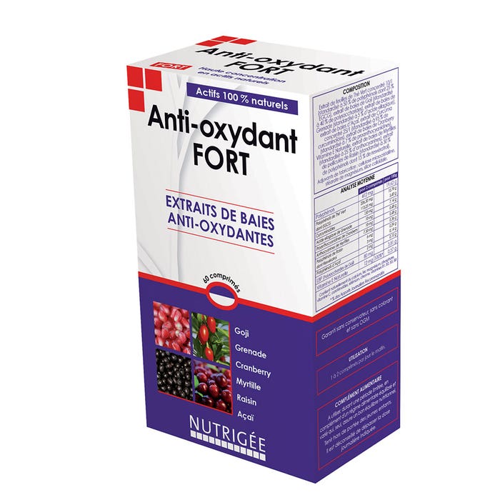 Anti-oxidant Fort 60 Tablets Nutrigée