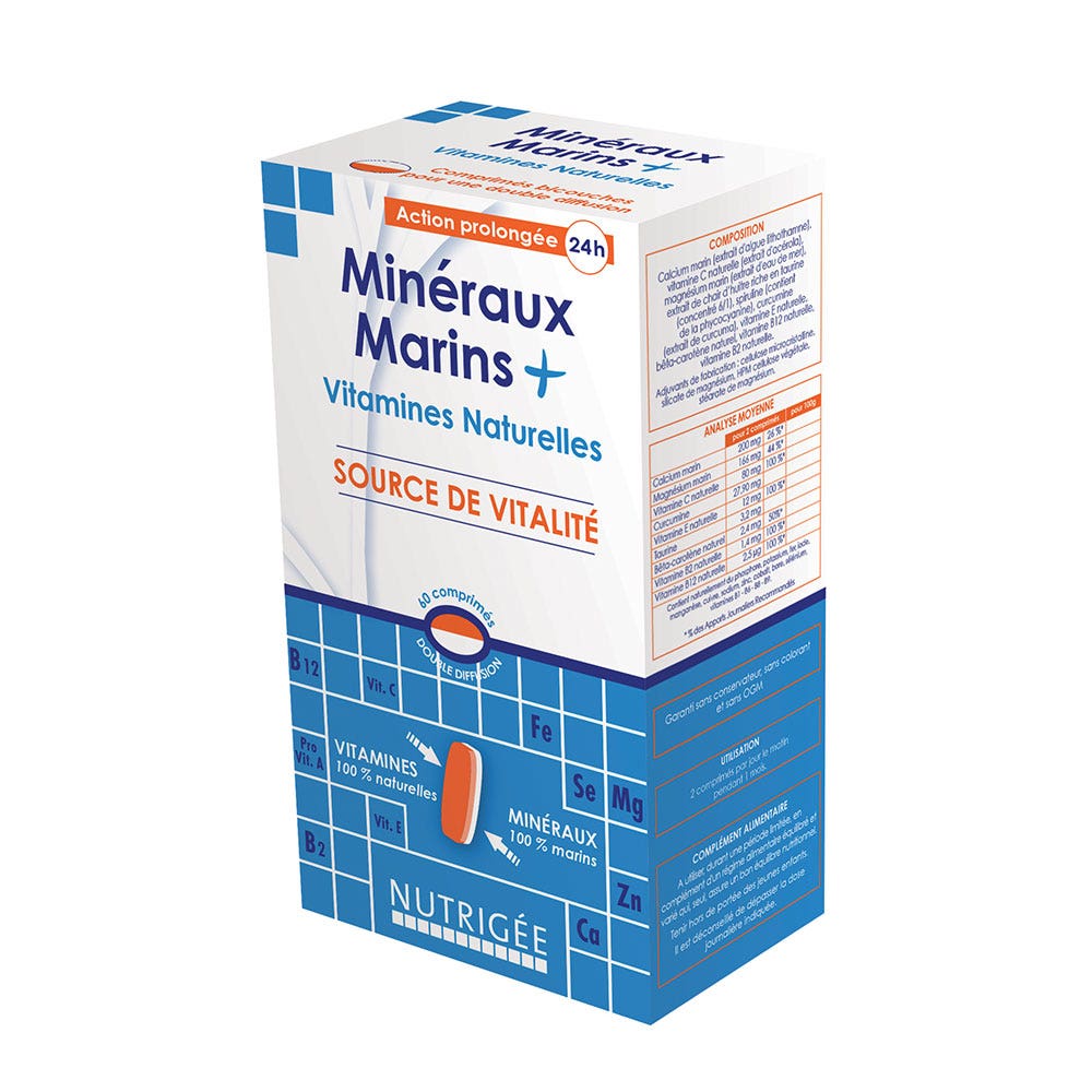 Nutrigée Marine Minerals+ 60 Tablets - Easypara