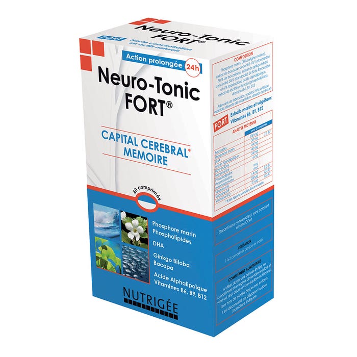 Neuro-tonic Strong 60 Tablets Nutrigée