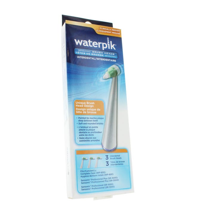 Waterpik Sensonic Interdental Brush Heads Srip3 Water Pik