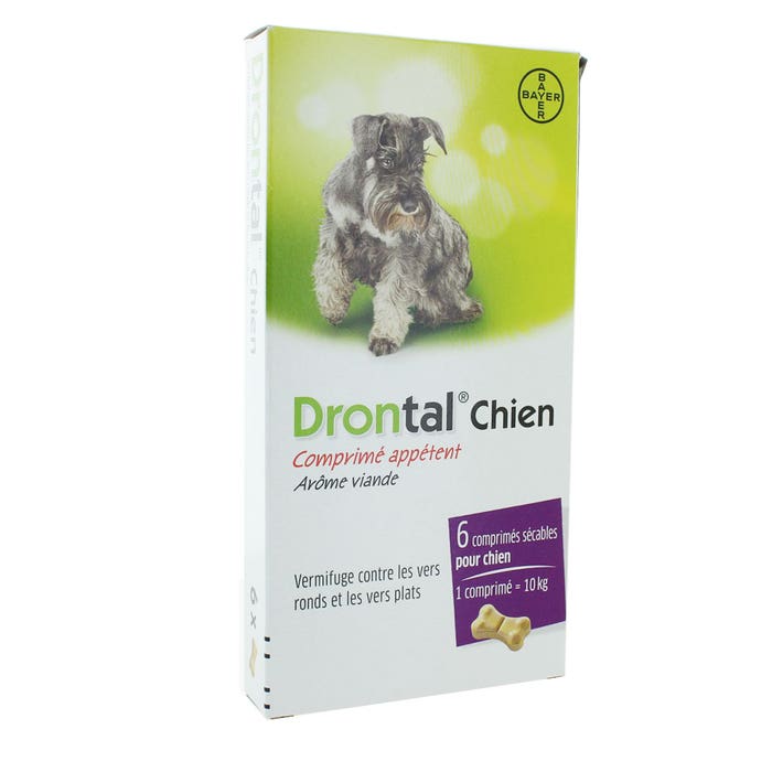 Drontal P Drontal Drontal P Beef Flavoured Bone Deworming To Treat For Round And ...