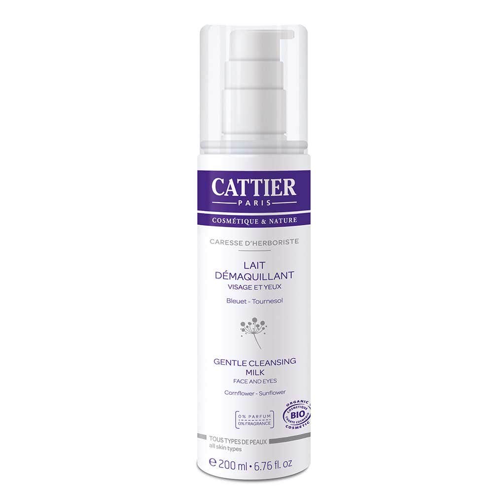 Cattier Cleansing Milk Caresse D'Herboriste Face & Eyes 200ml