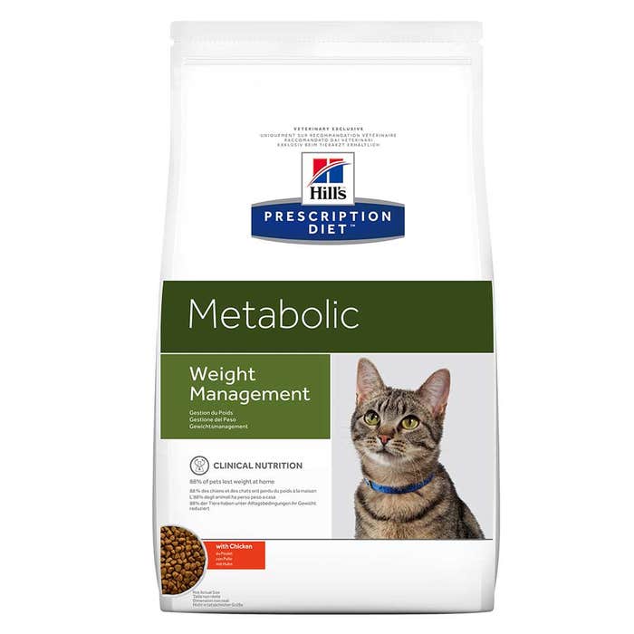 Prescription Diet Metabolic Weight Management Cat Chicken Kibbles 4kg Prescription Diet Chat Hills