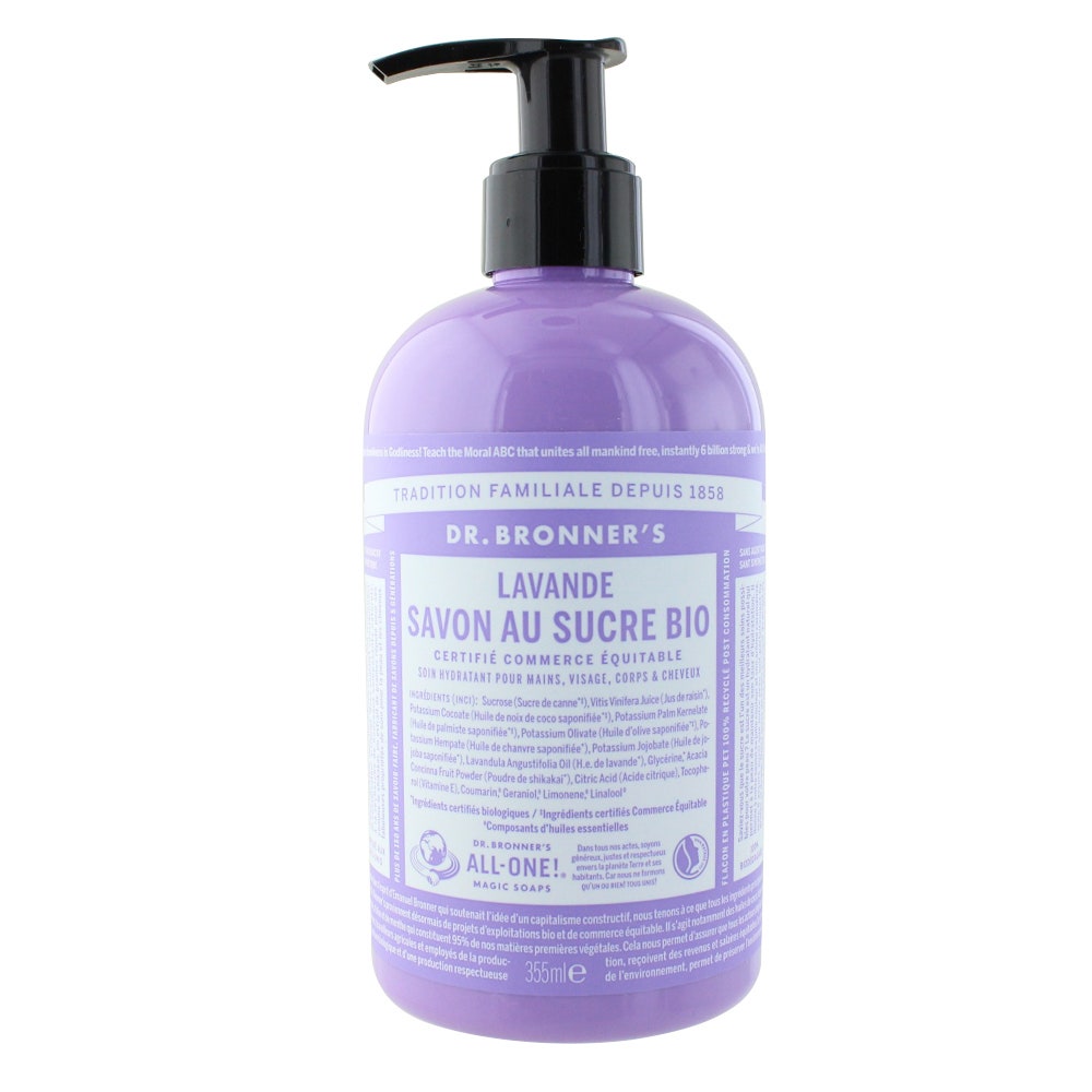 Dr Bronner'S Lavender Liquid Soaps 355 ml