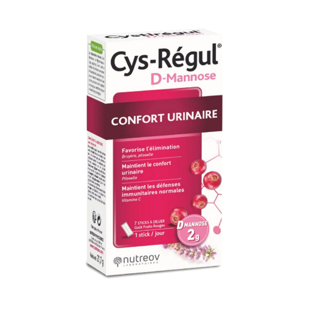 Nutreov Cys Regul D-Mannose 7 sticks