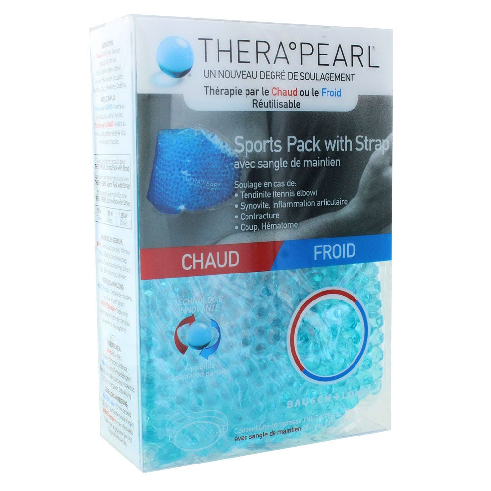 TheraPearl Heat or Cold Therapy Sport Pack With Support Strap