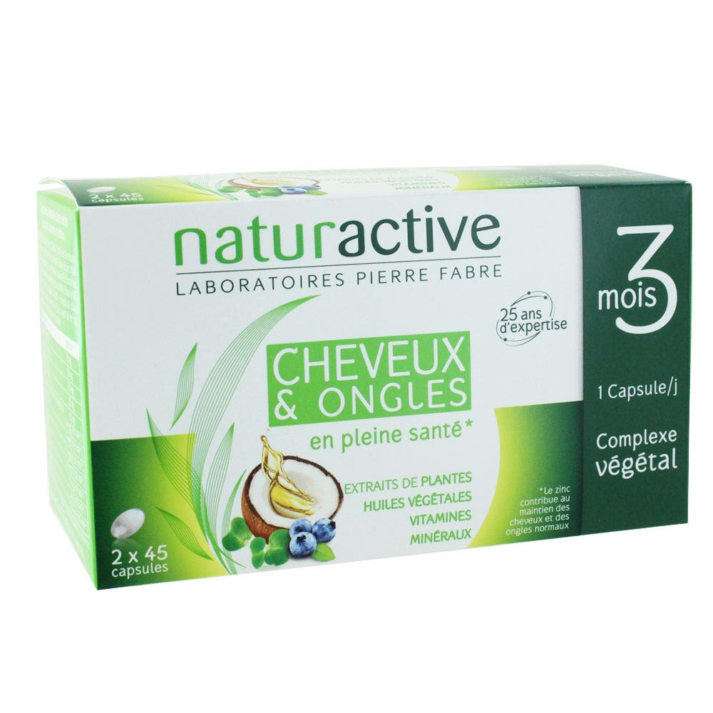 Naturactive Hair And Nails 2x45 Capsules