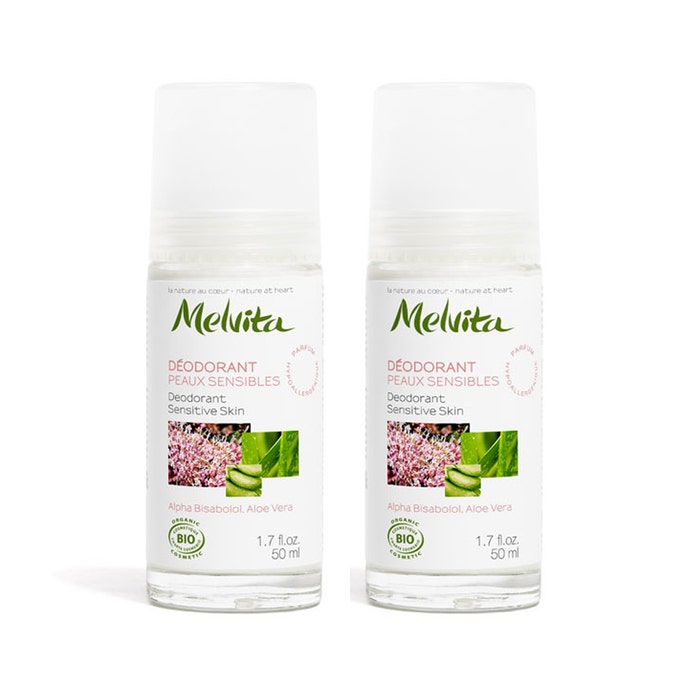 Sensitive Skin Deodorant 2x50ml Melvita