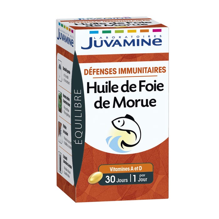 Juvamine Juvamine Cod Liver Oil X 30 Capsules