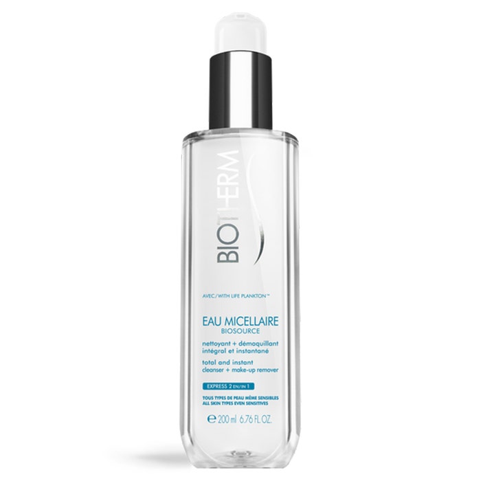 Biosource Total And Instant Cleansing Micellar Water 200ml Biosource Biotherm