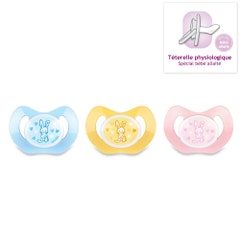 Dodie Physiological Silicone Pacifier 0-2 Months