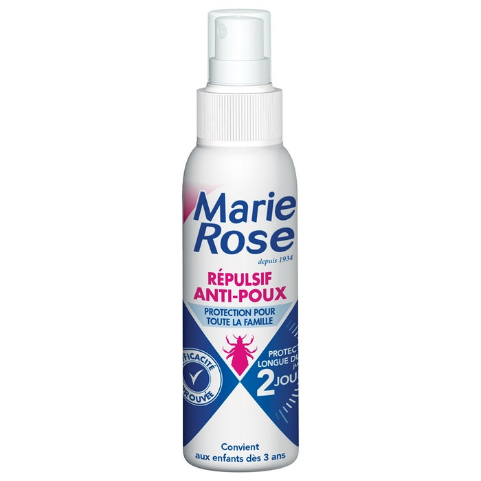 Marie Rose Lice Repellent Spray 48h 100ml Marie Rose