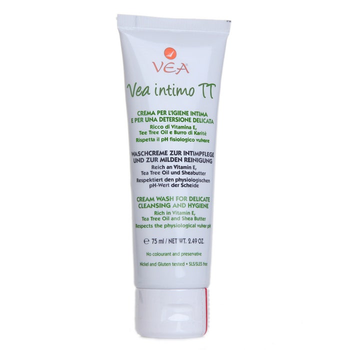Intimo Tt Cream Wash For Delicate Cleansing And Hygiene Vea 75ml Vea