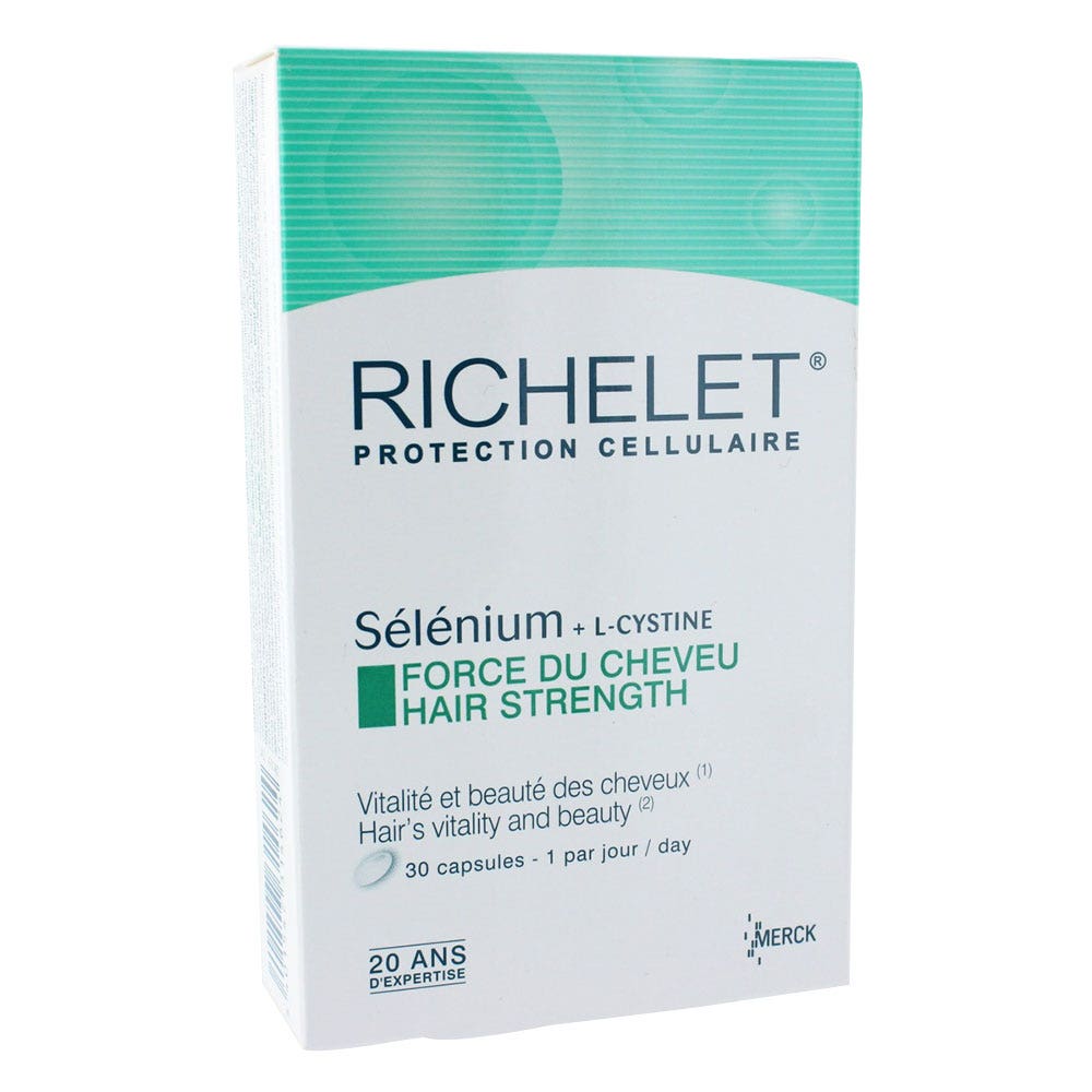 Richelet Richelet Selenium Hair S Vitality And Beauty 30 Capsules ...