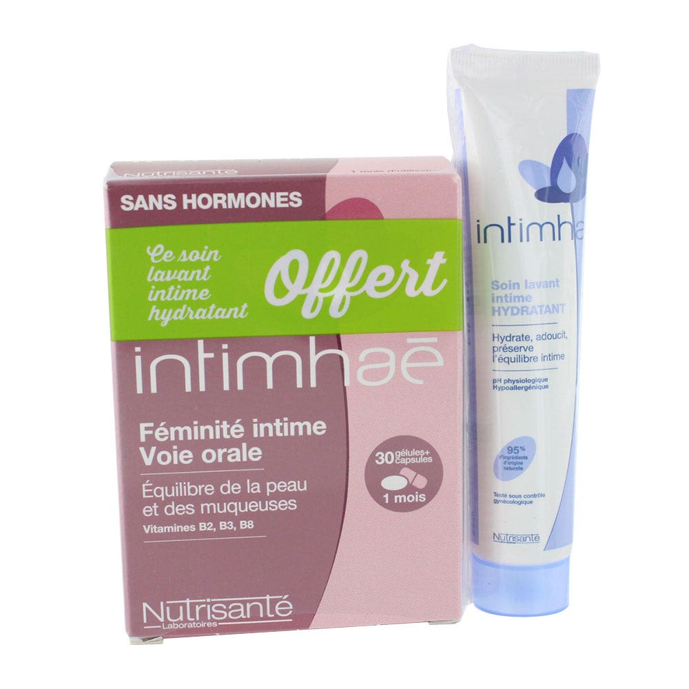 Nutrisante Nutrisante Intimhae Intimate Dryness 30 Capsules + 30 Capsules 40ml