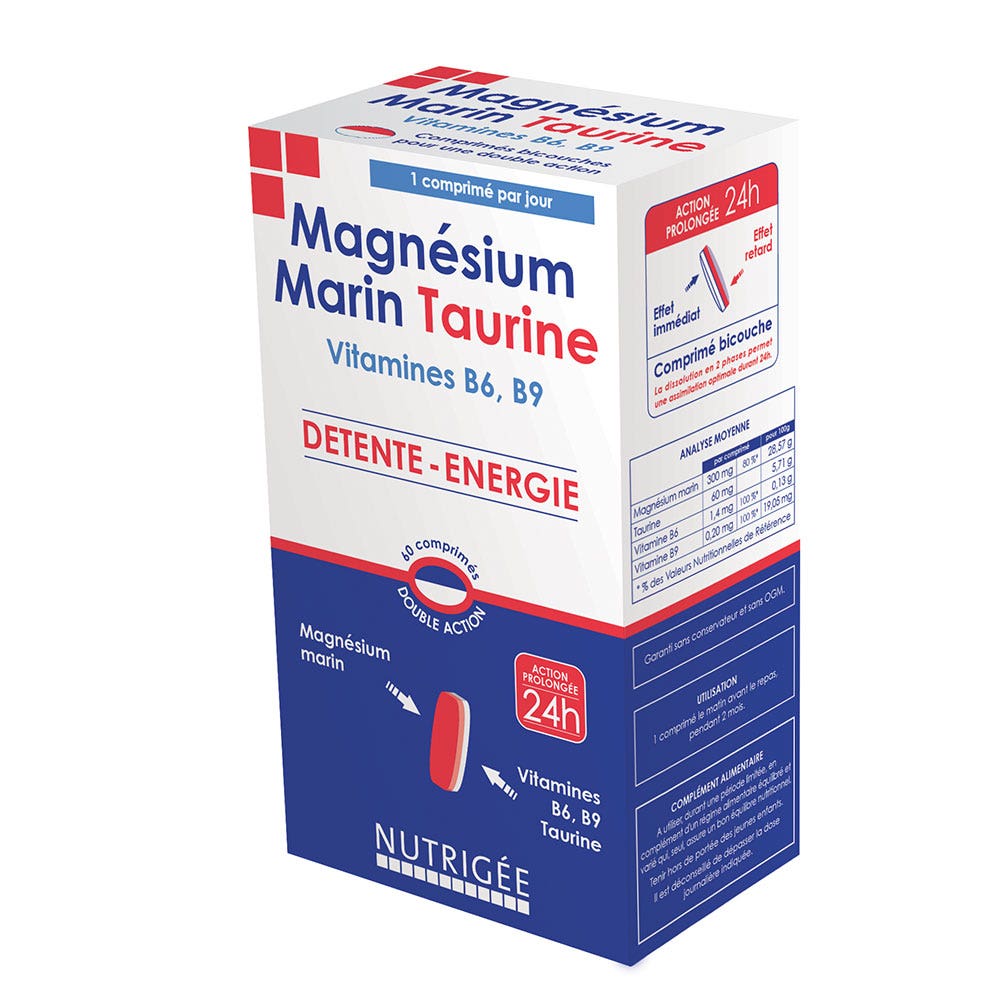 Nutrigée Marine magnesium taurine