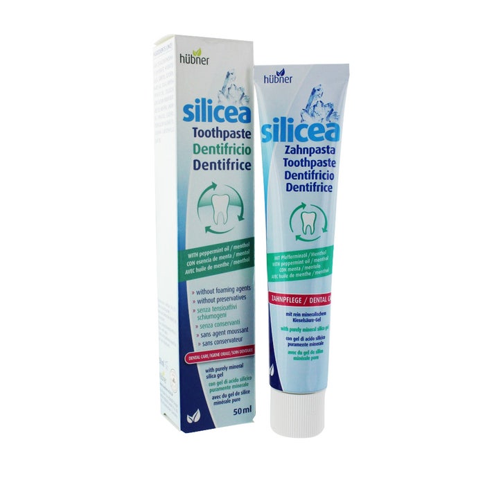 Toothpaste With Collodial Silica 50ml Silicea