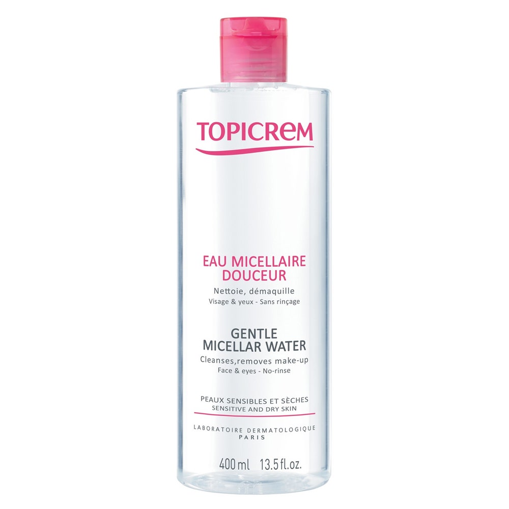 Topicrem Douceur Gentle Micellar Water Dry & Sensitive Skin Peaux Sensibles Et Seches 400ml