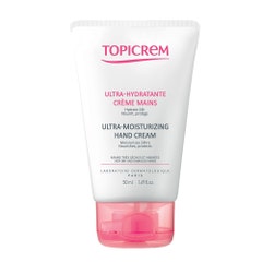 Topicrem Ultra-Hydratant Ultra-moisturising Hand Cream Sensitive Skins Peaux Tres Seches Et Abimees 50ml