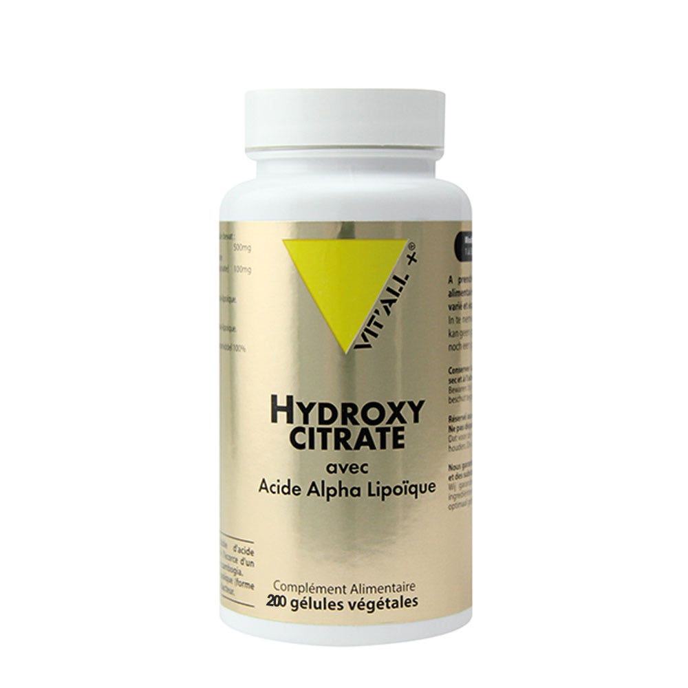 Vit'All+ Hydroxycitrate Alpha Lipoic Acid 200 capsules